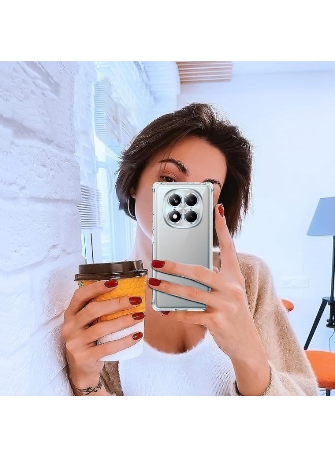 غطاء حماية كامل للكاميرا، مصنوع من مادة TPU الناعمة الشفافة، مع حواف سيليكونية معززة، وزوايا معززة، لهاتف Xiaomi Redmi Note 15 Pro 5G - Image 2